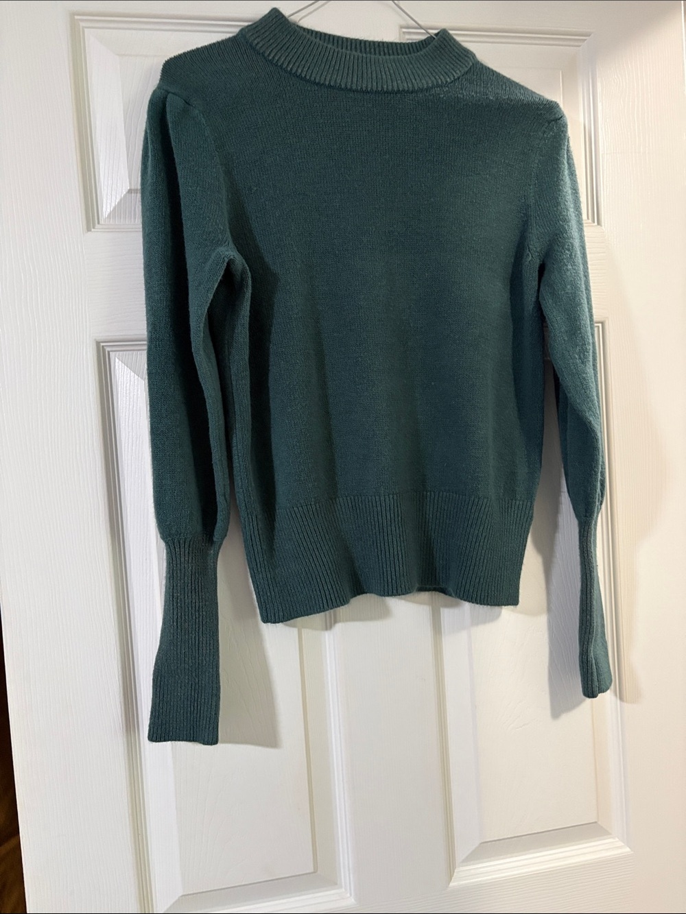 Philosophy Teal Crewneck Sweater